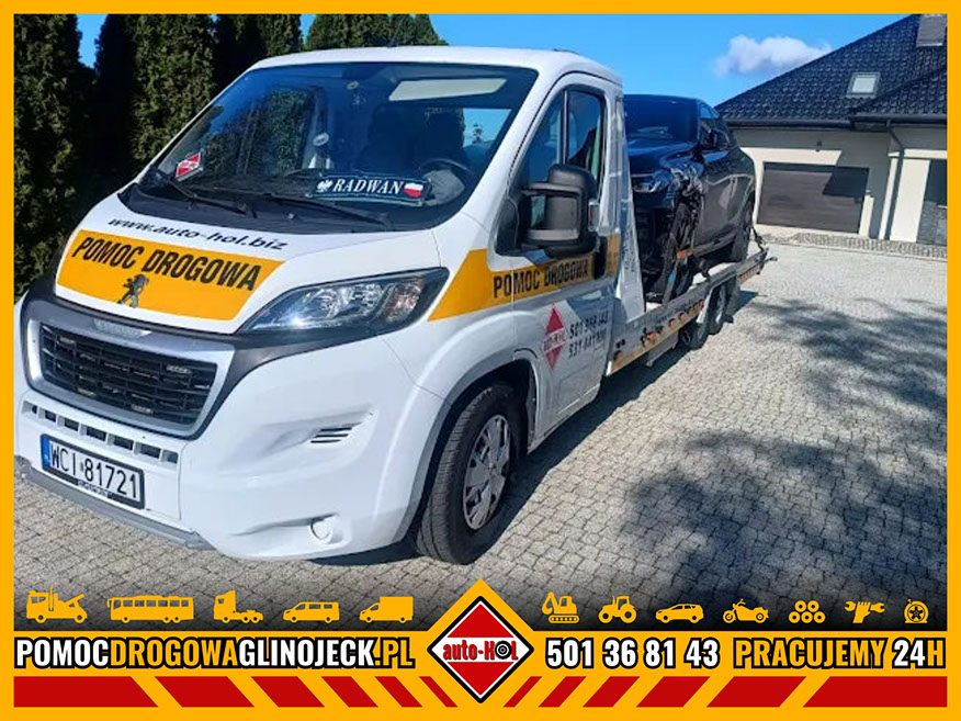 holowanie samochodów ciężarowych - holownik Płońsk